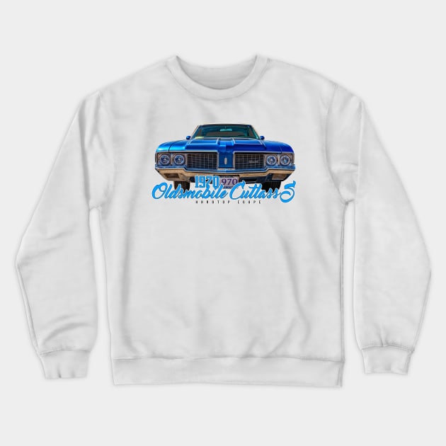 1970 Oldsmobile Cutlass S Hardtop Coupe Crewneck Sweatshirt by Gestalt Imagery